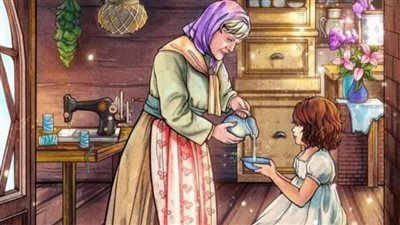 في قرية صغيرة عاشت طفله 