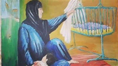 يحكى أن امرأة تزوجت بعد ۏفاة زوجها 